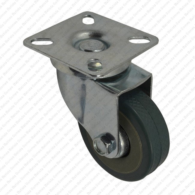 Roda girat�ria �50 / �75 - Cinza